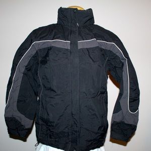 Vintage Black Warm Columbia Coat